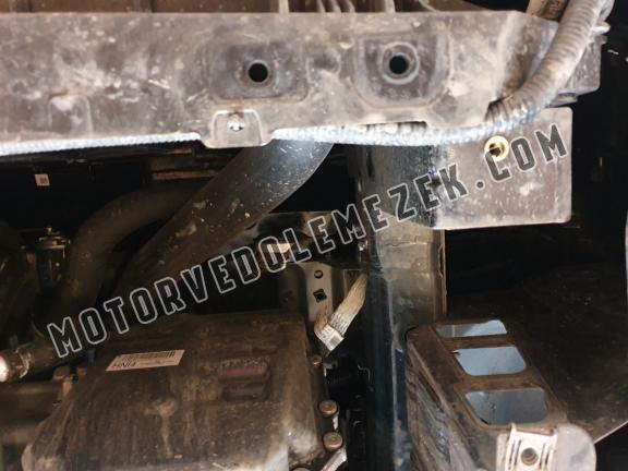 Steel skid plate for SsangYong Korando