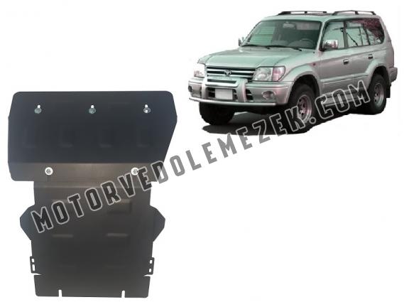 Acél motor, hütő védőlemez Toyota Land Cruiser J90