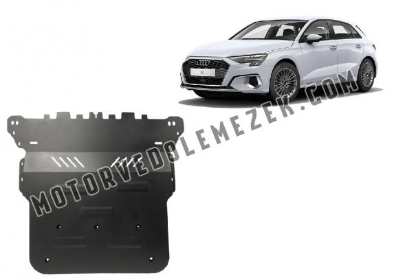 Acél motor, kapcsolószekrény, hütő védőlemez Audi A3