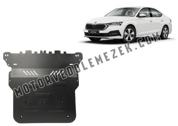 Acél motor, kapcsolószekrény, hütő védőlemez Skoda Octavia 4