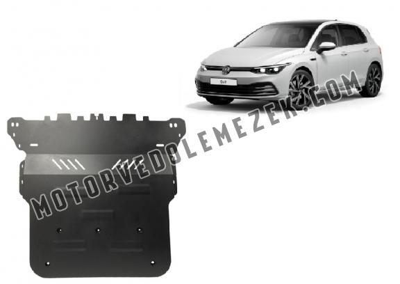 Acél motor, kapcsolószekrény, hütő védőlemez VW Golf 8