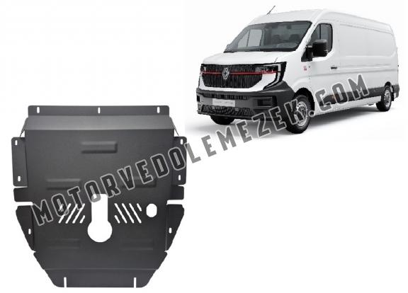 Acél motor, sebbeségváltó, hütő, első lökhárító védőlemez Renault Master