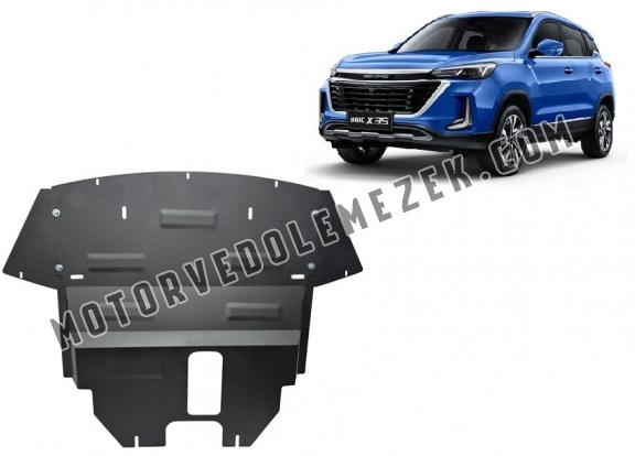 Acél motor, kapcsolószekrény, hütő védőlemez Baic Beijing X35
