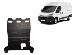 Acél motor, kapcsolószekrény, hűtő védőlemez Citroen Jumper