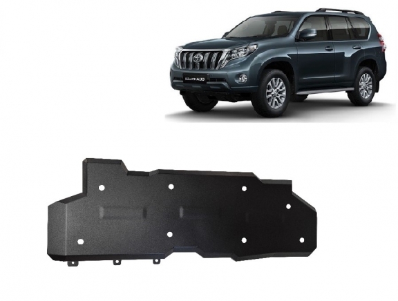 Acél üzemanyagtartály védőlemez Toyota Land Cruiser J150