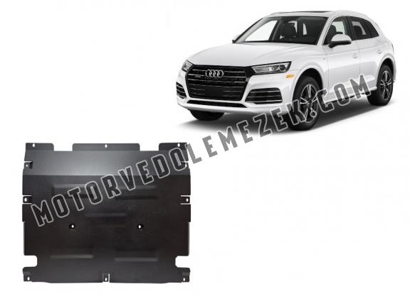 Acél motor, hűtő védőlemez Audi Q5