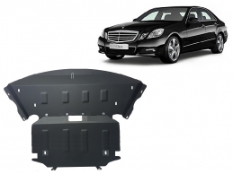 Acél motor, hűtő védőlemez Mercedes E-Classe W212
