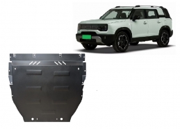 Acél motor, kapcsolószekrény, hűtő védőlemez Baic Beijing BJ30