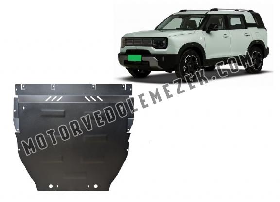 Acél motor, kapcsolószekrény, hűtő védőlemez Baic Beijing BJ30