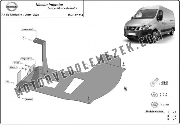 Katalizátor lopásgátló (CAT/LOCK) Nissan Interstar