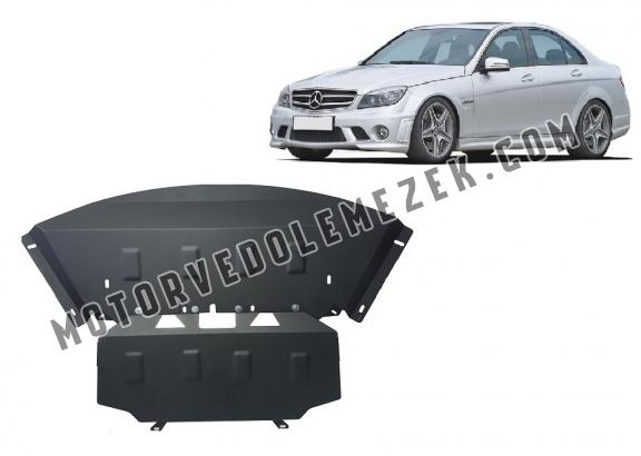 Acél motor, hűtő védőlemez Mercedes C-Class W204