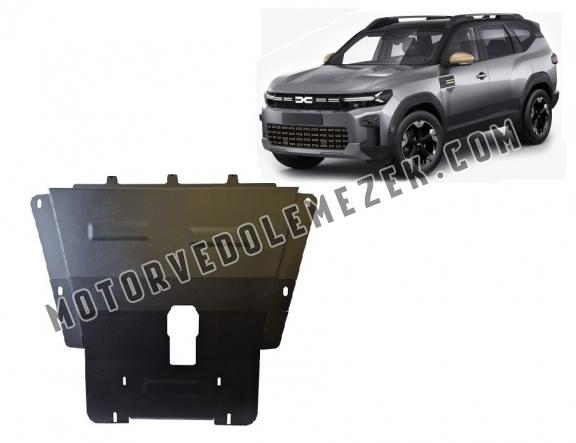 Acél motor, kapcsolószekrény védőlemez Dacia Bigster - 4x4 + 4x2