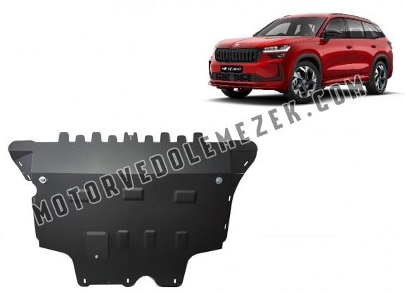 Acél motor, sebességváltó, hűtő, első lökhárító védőlemez Skoda Kodiaq