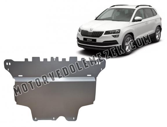 Alumínium motor-, sebességváltó-, hűtő- és első lökhárító védőlemez Skoda Karoq
