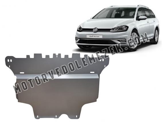 Alumínium motor-, sebességváltó-, hűtő- és első lökhárító védőlemez VW Golf 7