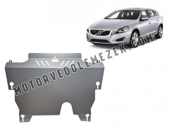 Alumínium motor-, kapcsolószekrény-, hűtő védőlemez Volvo V60