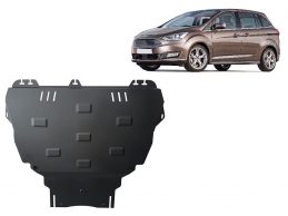 Acél motor, kapcsolószekrény védőlemez Ford C - Max