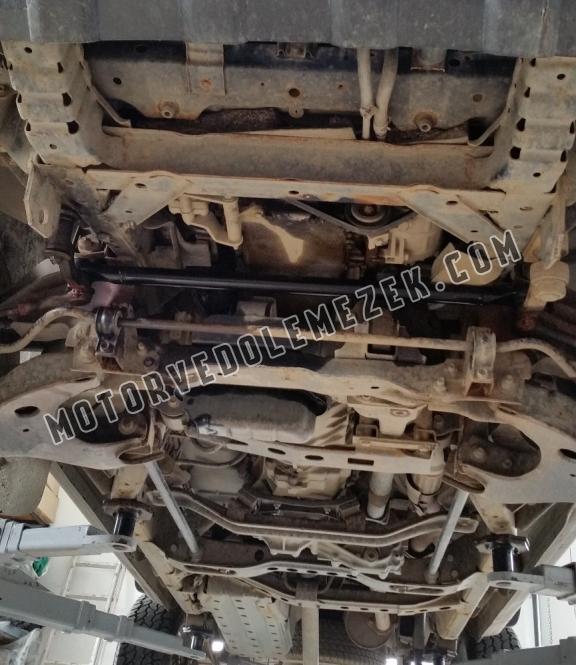 Acél kapcsolószekrény védőlemez Nissan Navara D22
