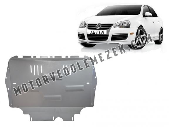 Alumínium motor, kapcsolószekrény, hűtő védőlemez VW Jetta
