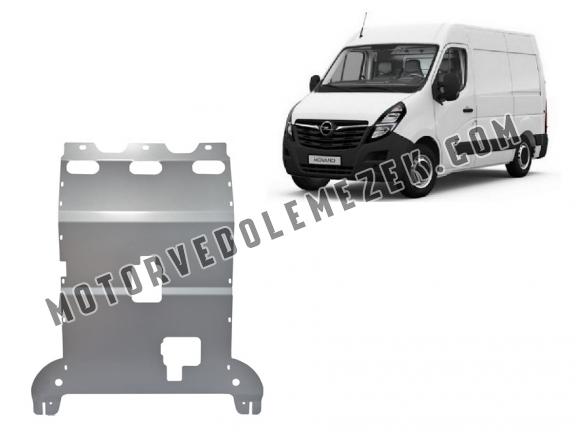 Alumínium motor, kapcsolószekrény, hűtő védőlemez Opel Movano C 