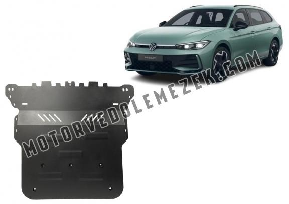 Acél motor, sebességváltó, hűtő, első lökhárító védőlemez VW Passat