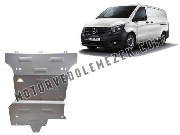 Aluminum motor, kapcsolószekrény védőlemez Mercedes Vito W447