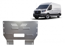 Alumínium motor, sebességváltó, hűtő, első lökhárító védőlemez Ford Transit V363 4x4