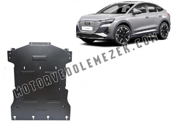 Acél motor, hűtő védőlemez Audi Q4 e-tron