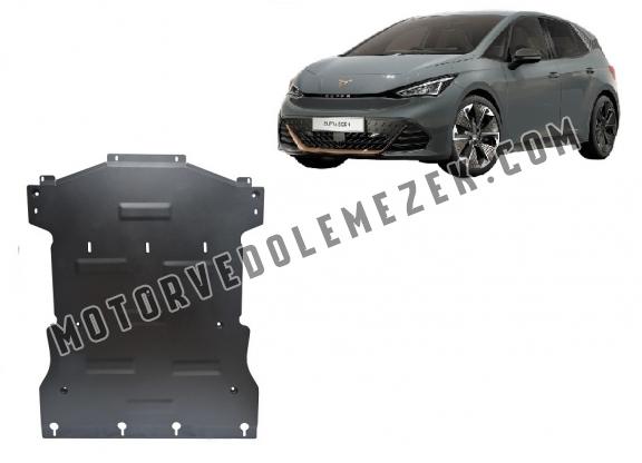 Acél motor, kapcsolószekrény, hütő védőlemez Cupra Born