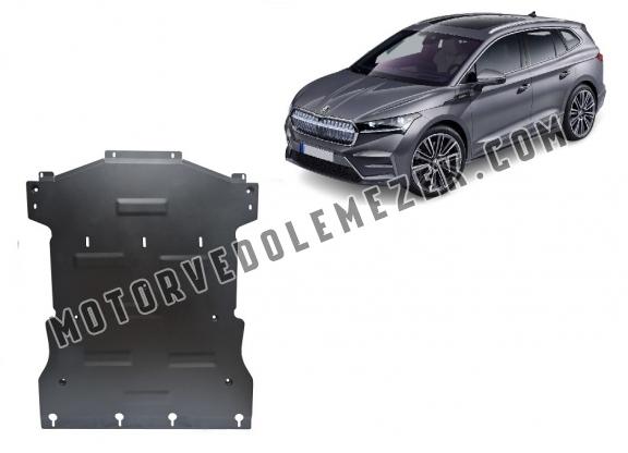 Acél motor, sebességváltó, hűtő, első lökhárító védőlemez Skoda Enyaq