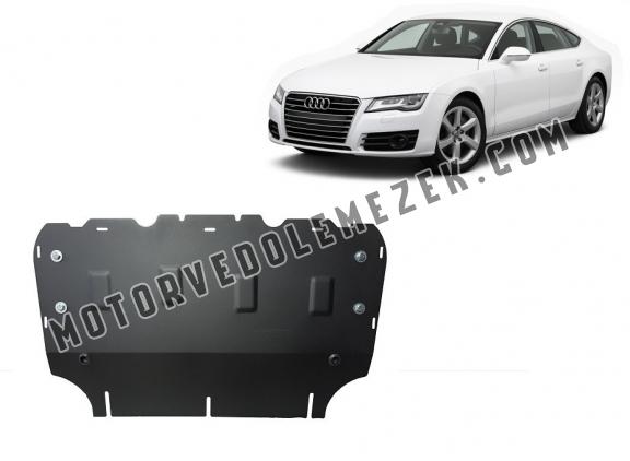 Acél motor, hütő védőlemez Audi A7