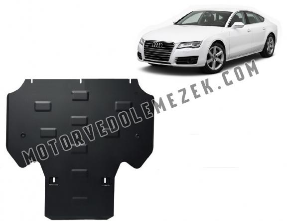 Acél kapcsolószekrény védőlemez Audi A7