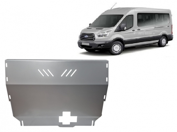 Alumínium motor, sebességváltó, hűtő, első lökhárító védőlemez Ford Transit FWD
