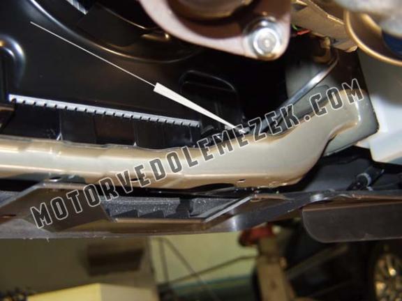 Acél motor, kapcsolószekrény, hütő védőlemez Honda Civic (hayon)