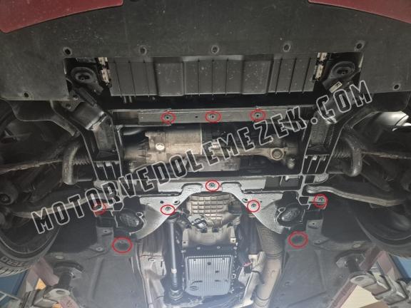 Steel skid plate for Alfa Romeo Giulia