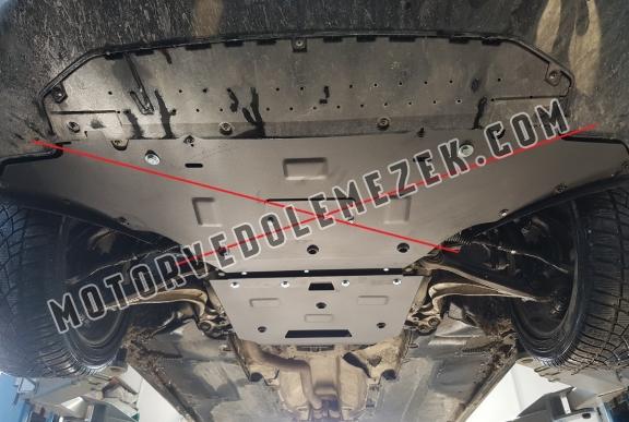 Acél kapcsolószekrény védőlemez Audi A5