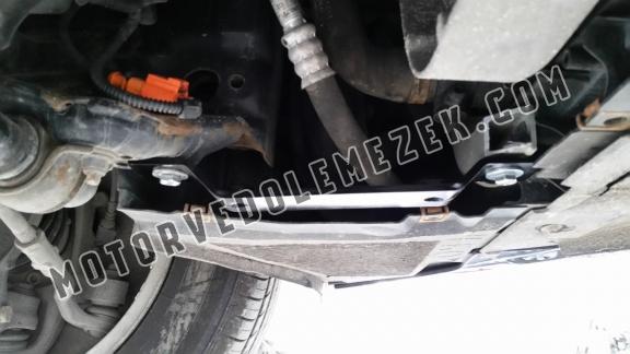 Acél motor, hütő védőlemez Audi A6