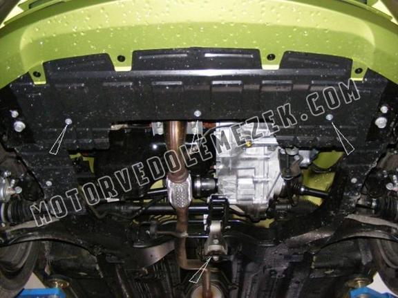 Acél motor, kapcsolószekrény, hütő védőlemez Chevrolet Spark