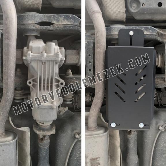 Acél hátsó differenciálmű védőlemez - RWD Dacia Duster