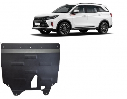 Acél motor, hütő védőlemez Dfsk Fengon 600