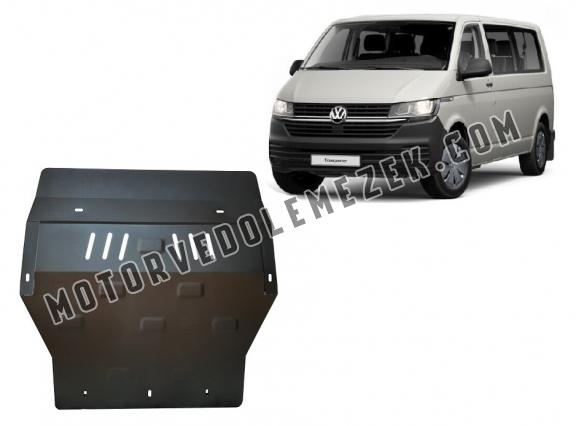 Acél motor, sebbeségváltó, hütő, első lökhárító védőlemez Volkswagen Transporter T6.1