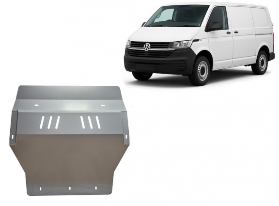 Alumínium motor, sebességváltó, hűtő, első lökhárító védőlemez Volkswagen Transporter T6.1