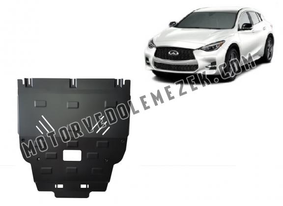 Steel skid plate for Infiniti Q30