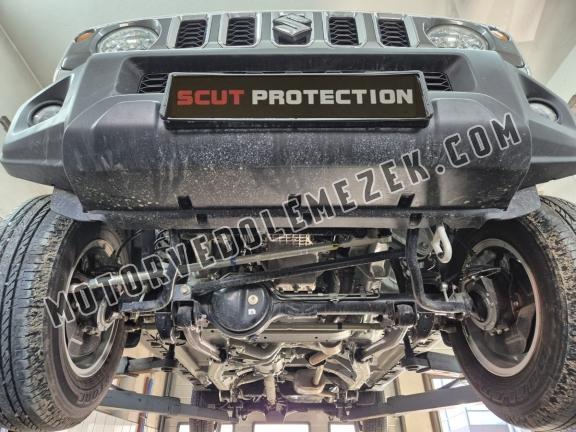 Steel transfer case skid plate for Suzuki Jimny - 5-door model