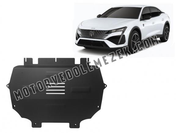 Acél motor, sebbeségváltó, hütő védőlemez Peugeot 408