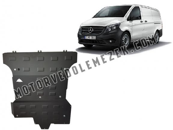 Acél motor, kapcsolószekrény védőlemez  Mercedes Vito W447
