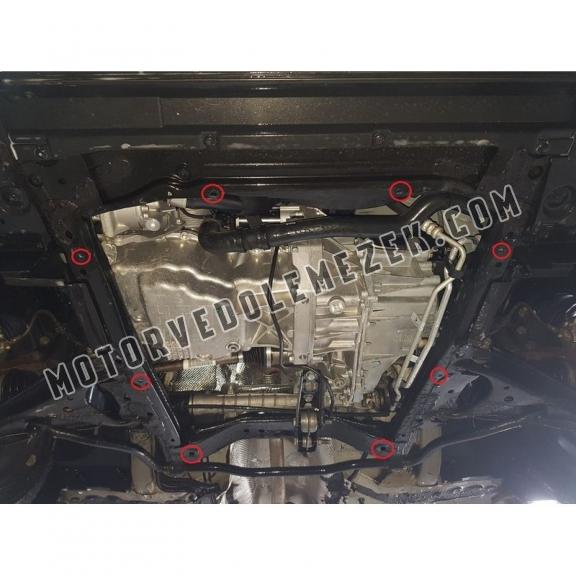 Aluminum motor, kapcsolószekrény védőlemez Renault Express