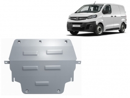 Aluminium motor, kapcsolószekrény védőlemez Opel Vivaro
