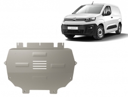 Aluminium motor, kapcsolószekrény védőlemez Citroen Berlingo
