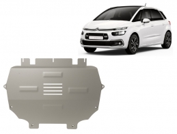 Aluminium motor, kapcsolószekrény védőlemez Citroen Grand C4 SpaceTourer